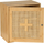 Kabinet për barna Wenko Allegre, 30 x 30 x 17.8 cm, bambu edhe ratan, ngjyrë natyrale