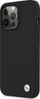 Mbulesë telefoni BMW Silicone Signature për iPhone 13 Pro 13 6.1", mikrofibër e brendshme, e zezë