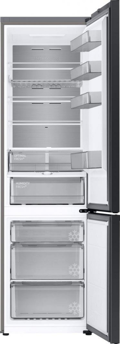 Frigorifer Samsung RB38A7B6D41, D, 276L, 203 cm, i kaltër