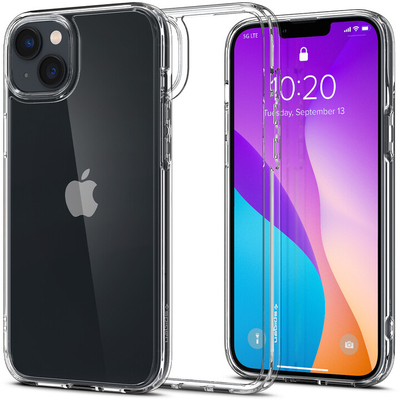 Mbrojtëse Spigen Ultra Hybrid për Apple iPhone 14, transprent