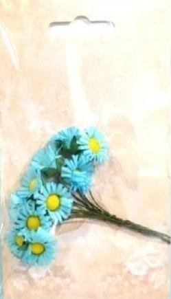 Lule letre për zbukurim Galeria Hobby Paper Daisies, 10 copë, blu