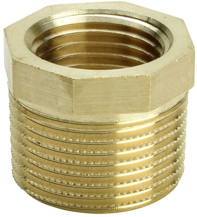 Nyje reduktuese me filet Banyo Type 3241, 3"x2", bronz i kuq