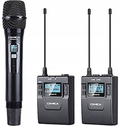 Set mikrofoni wireless Comica CVM-WM300B, dysh, 120m, i zi