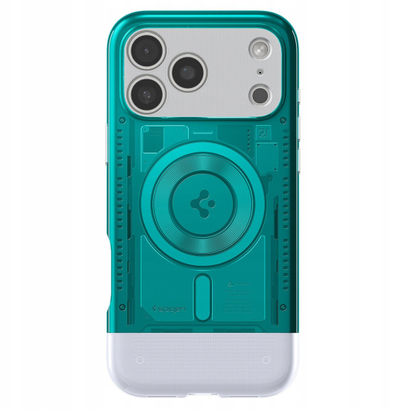 Kapak telefoni Spigen Classic C1 MagSafe, për iPhone 17 Pro Max, blu