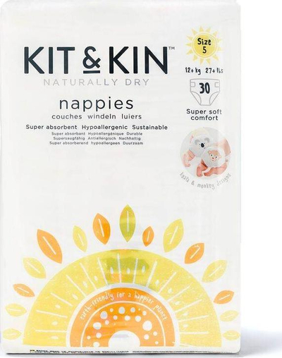 Pelena Kit and Kin 5, 12+ kg, 30 copë.