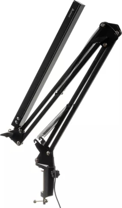 Llambë tavoline Izoxis 23503 2 në 1, LED, USB, e zezë