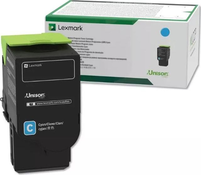 Toner Lexmark 78C2UC0, blu