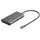 Përshtatës shumëportësh Startech, USB-C, HDMI/VGA, 100W, gri