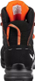 Планинарски чизми Salewa MTN Trainer 2 Mid GORE-TEX, Vibram, бр. 42, црно портокалови