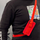 Futrollë silikoni me rrip Hurtel Rope Case për Samsung Galaxy A73, mbajtëse me litar rreth qafe, e kuqe