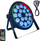 Reflektor skene LIGHT4ME HEX PAR RING, 18x6W, RGBWA+UV, i zi