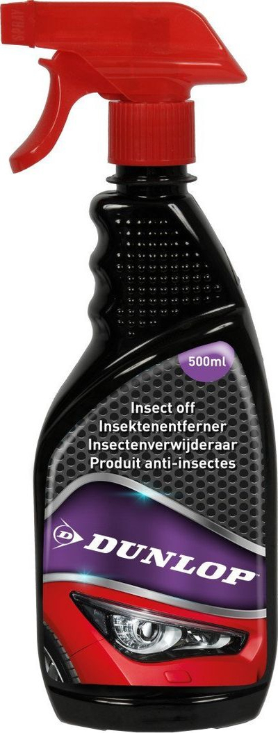 Pastrues insektes për makinë Dunlop Insect Off, 500 ml, spraj
