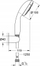 Set dushi muror Grohe New Tempesta 100, 2 rryma, krom