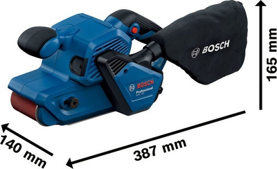 Lemues rrypi Bosch GBS 75 A, 850W, profesional, blu