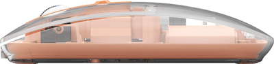 Mouse wireless Marvo PRISM B10, optik 1600 DPI, portokalli