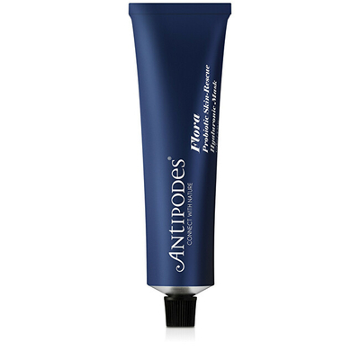 Maskë hidratuese për lëkurë Antipodes Flora (Probiotic Skin-Rescue Hyaluronic Mask), 75 ml