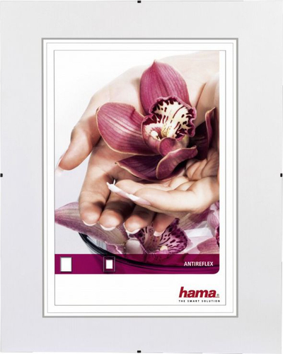 Kornizë për fotografi Hama Clip-Fix (63113), 20x20 cm, e bardhë