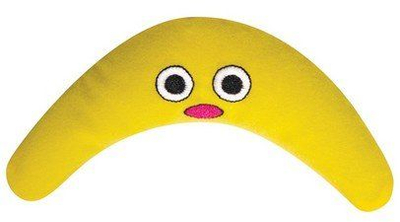 Lodër mace Petstages Green Magic Boomerang Buddy, me catnip, madhësi unike, e verdhë