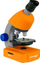 Mikroskop Bresser Junior, 40x-640x, monokular, portokalli