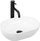 Lavaman countertop REA Amelia Mini, 38x26 cm, qeramikë, i bardhë