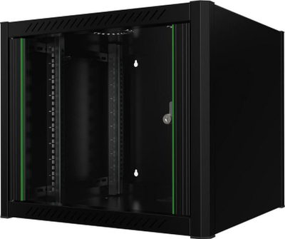 Kabinet rrjeti Lanview RWM09U56BL, 9U, për në mur, i zi