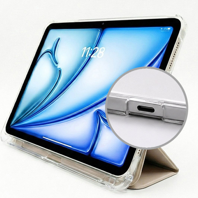 Mbulesë tablet 3mk Hardy TabCase Starlight, për Apple iPad Air 13, 13", bezhë
