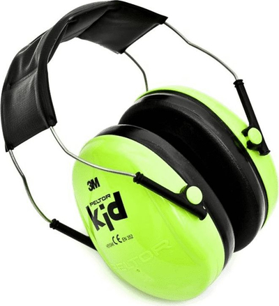 3M Peltor Kid Earmuffs, Neon Green