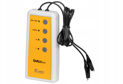 Testues llambash dhe sistemesh DALI Dalitest Rabbit, 9VDC, IP20, portokalli