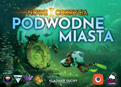 Друштвена игра Portal Underwater Cities New Discoveries, проширување, за повеќе играчи