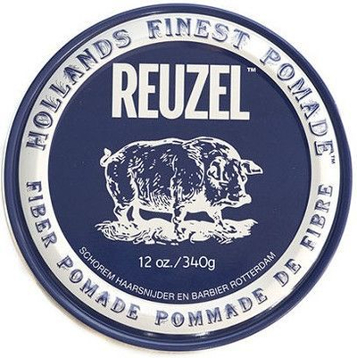 Pomadë flokësh Reuzel Fiber Pomade, fiksim i fortë, 340g