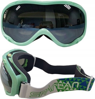 Syze ski KITZ 5091, Antifog, unisex, të zeza jeshile