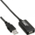 Kabllo InLine USB-A - USB-A (34611I), 10 m, e zezë