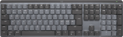 Tastierë Logitech MX Mechanical, pa kabllo, Bluetooth, gri grafit
