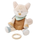 Lodër me muzikë Nattou Fox, 24 cm, Flo Mint Green