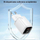Karikues muri Usams T46 US CC152, 33W PD, 1x USB C 1x USB A, i bardhë