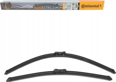 Fshirëse xhami Continental AQUACTRL 2, set përpara, 530mm 26"/21", flat, të zeza