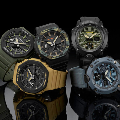 Orë për meshkuj Casio GA-2100SU-1AER (619), e zezë