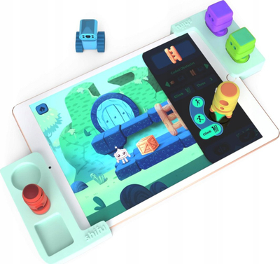 Set loje programimi PlayShifu Tacto Coding STEM, interaktiv për tablet, 7 copa, shumëngjyrësh