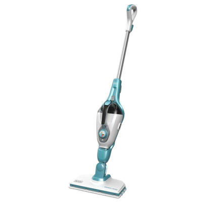 Fshesë me avull Black &amp; Decker FSMH1321-QS, 1300W, depozitë 0.5L, e bardhë