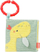 Libër prej cope për bebe Fehn Happy Dino, me unazë varëse, shumëngjyrësh