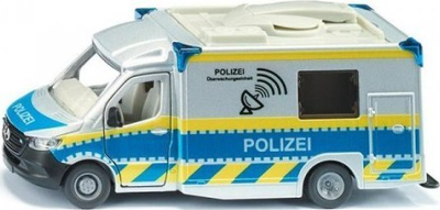 Lodër makinë policie Siku Mercedes Sprinter, shkalla 1:50, për fëmijë 3+, shumëngjyrëshe