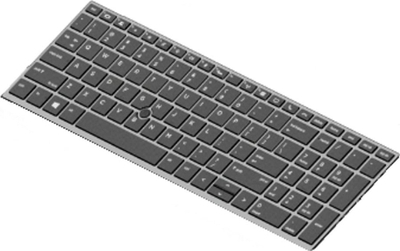 Тастатура за лаптоп HP L14366-041, резервен дел, оригинална