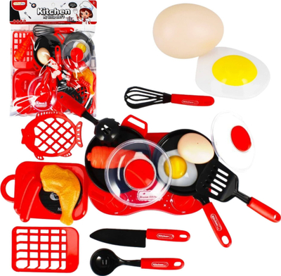 Set lodrash kuzhine Mega Creative Kitchen Set, 30x33x5 cm, për kalamaj 3+