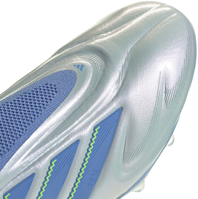 Këpucë futbolli Adidas Copa Pure 3 Elite, Fusionskin pa lidhëse, terren i fortë, të bardha