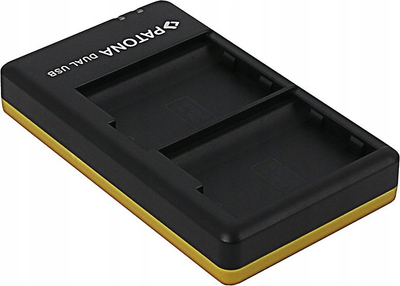 Karikues baterish PATONA Photo Dual Quick, për Nikon EN-EL15 EN-EL15A EN-EL15B, USB, i zi