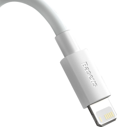 Kabllo karikimi Baseus Wisdom Lightning-USB, 150 cm, 2.4 A, e bardhë