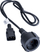 Kabllo adapter energjie Akyga AK-PC-13A, 1m, CEE 7/4 në IEC C14, e zezë