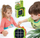 Loja elektronike LEAN Toys 3in1 Tic Tac Toe Memory Dinosaur, për fëmijë 3+, jeshile