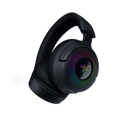Kufje gaming Razer Kraken V4 Wireless, USB Type A, Bluetooth, të zeza