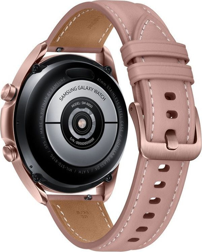 Ora inteligjente Samsung Galaxy Watch3 SM R855F, 41mm, OLED 1.2", LTE, kafe